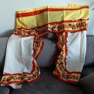 New Kitchen curtains Sunflower 🌻design